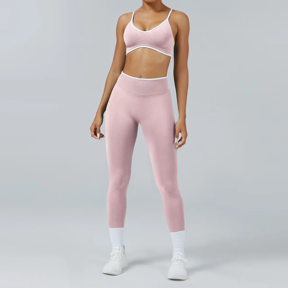 Conjunto Deportivo Seamless Legging · Línea Contour - Mayoreo