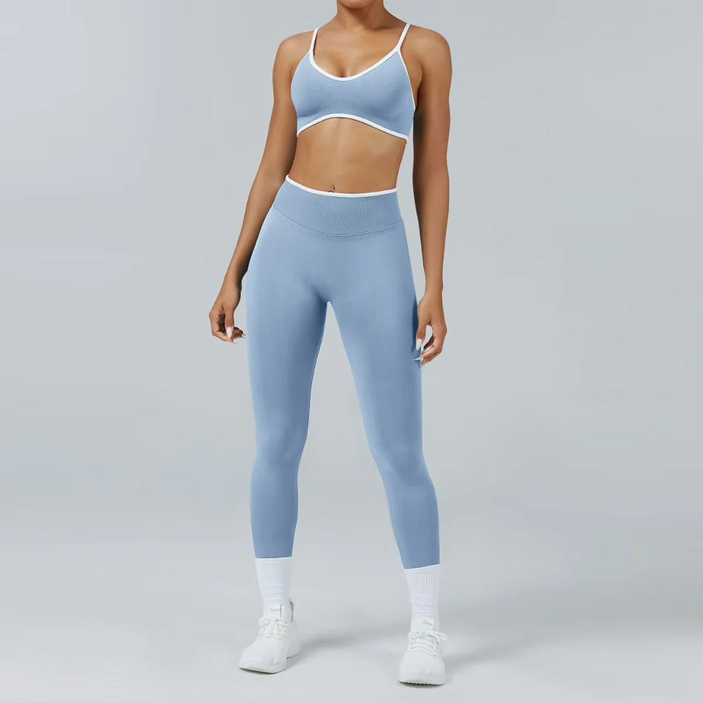 Conjunto Deportivo Seamless Legging · Línea Contour - Mayoreo