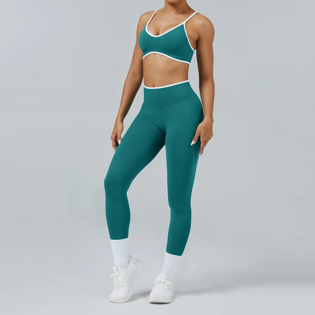 Conjunto Deportivo Seamless Legging · Línea Contour - Mayoreo