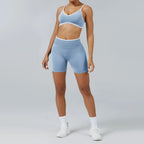Conjunto Deportivo Seamless Short · Línea Contour - Mayoreo